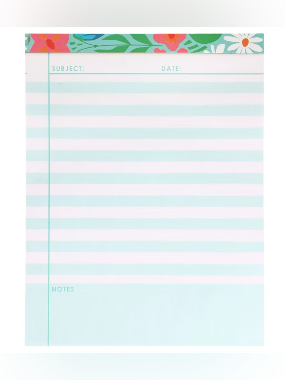 Jot 50 Sheet Subject Legal Note Pad NWT